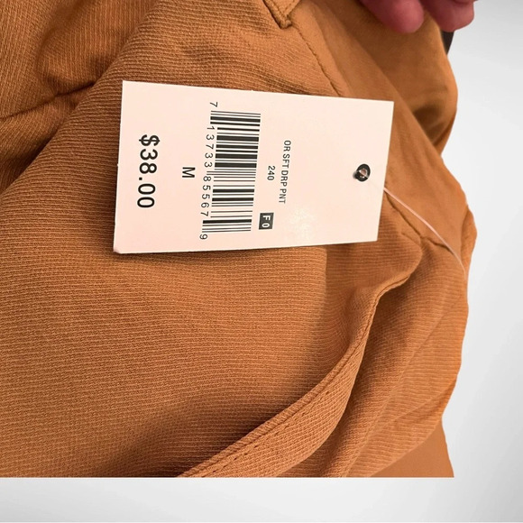 OPHELIA‎ ROE Women's Camel Brown Wide Leg Trousers Size Medium | NWT - Picture 5 of 9